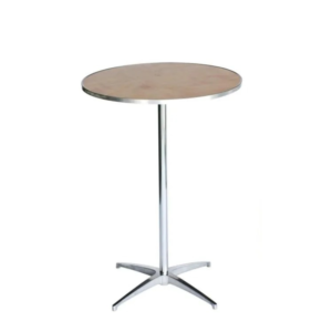 Cocktail table 30” Top with 30” & 42” columns