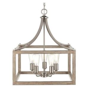 Brushed Nickel Chandelier